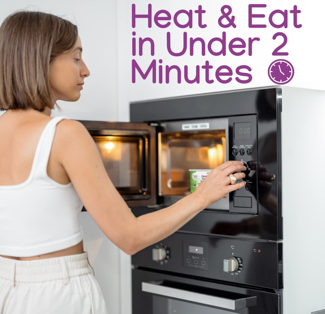 Heat and Eat in Under 2 Minutes