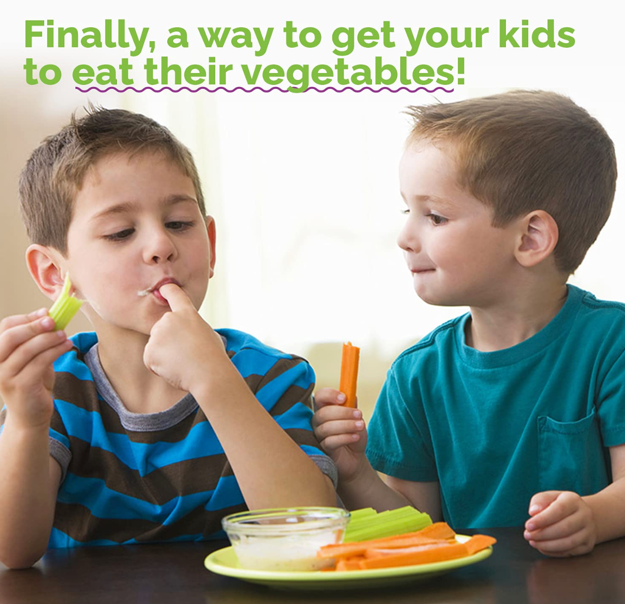 Finally, a way to get your kids to eat their vegetables!
