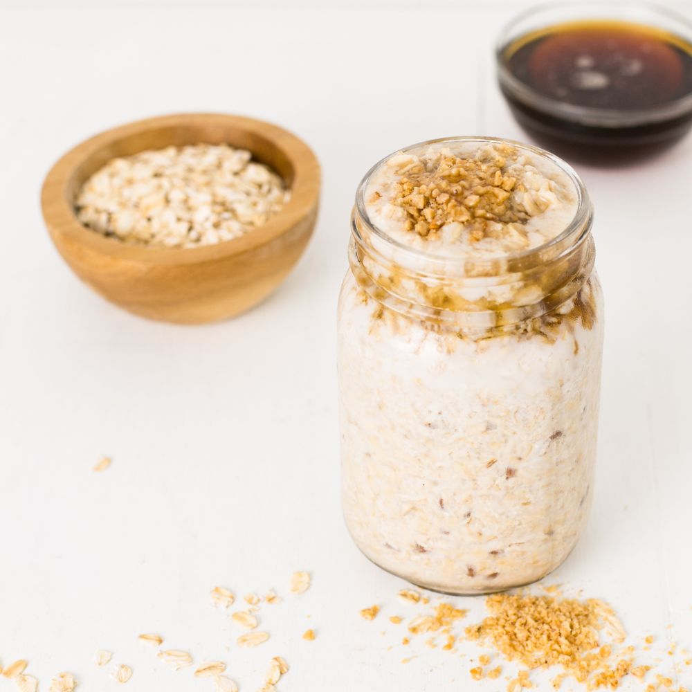 Sweet Maple & Brown Sugar Overnight Oats