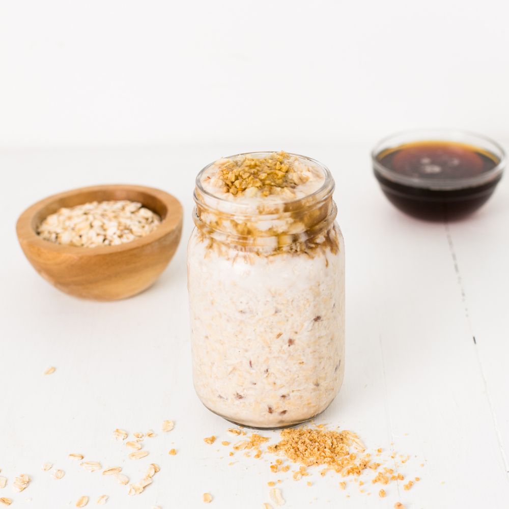 Sweet Maple & Brown Sugar Overnight Oats