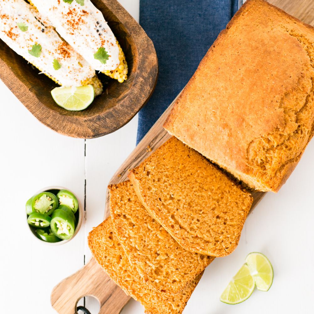 Mexican Street Corn Beer Bread