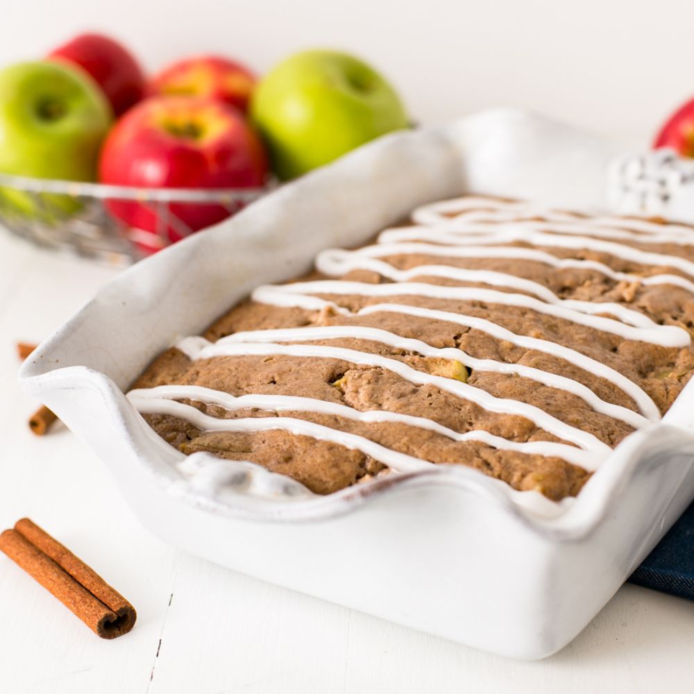 Drizzled-Apple Beer Bread Cake