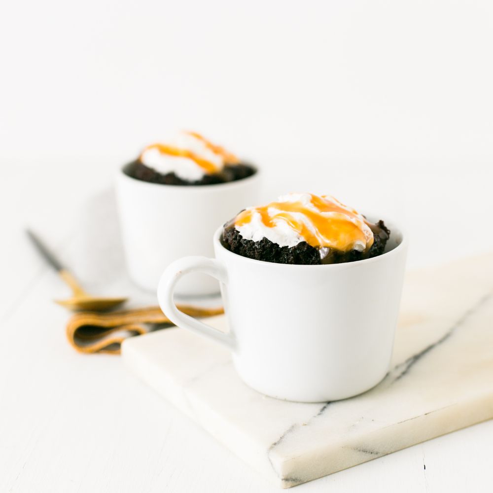 Caramel Macchiato Mug Cake