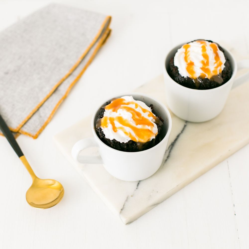 Caramel Macchiato Mug Cake