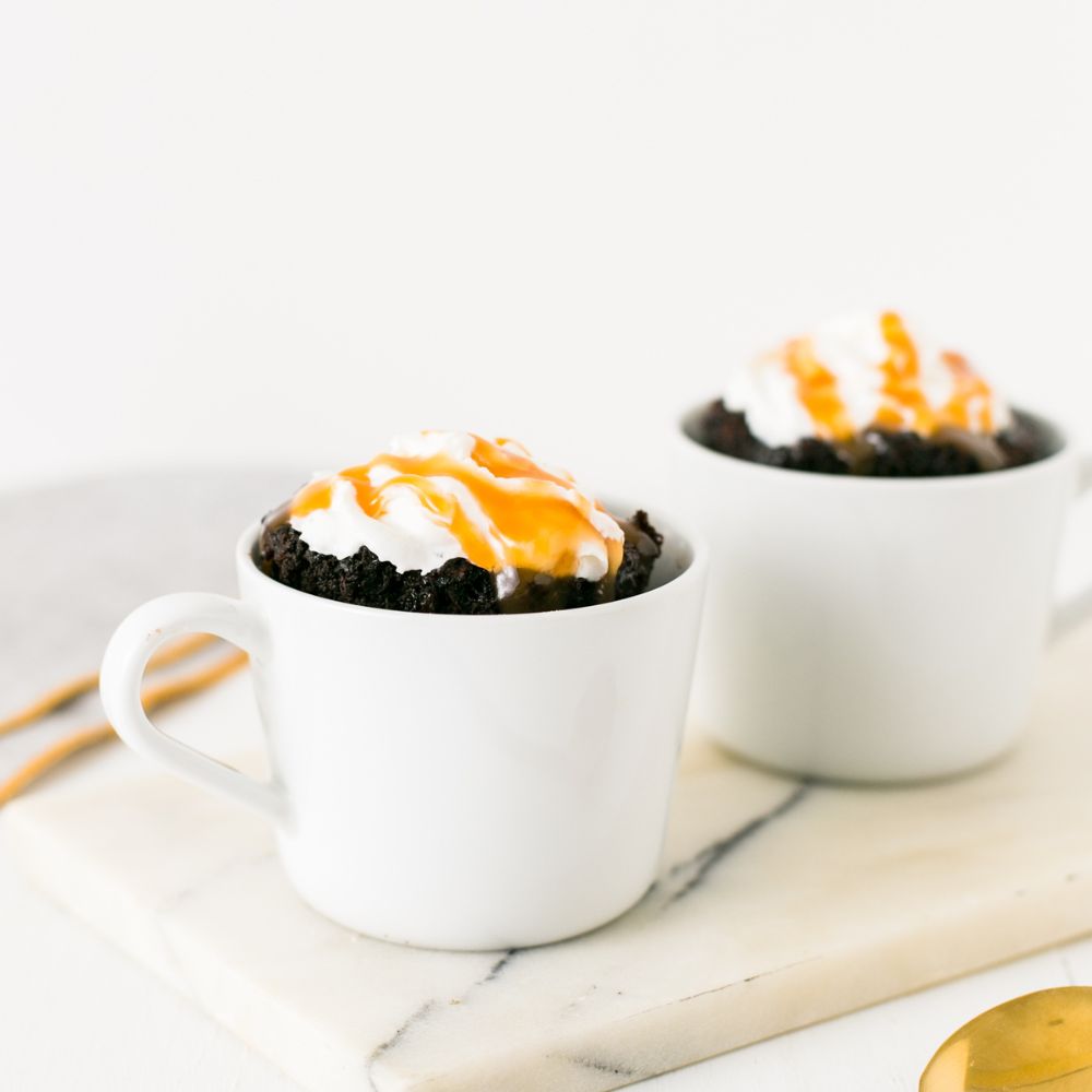 Caramel Macchiato Mug Cake