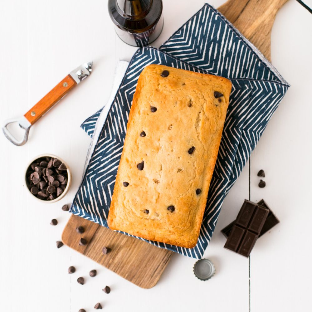 Chocolate Chip Cookie Dough Beer Bread