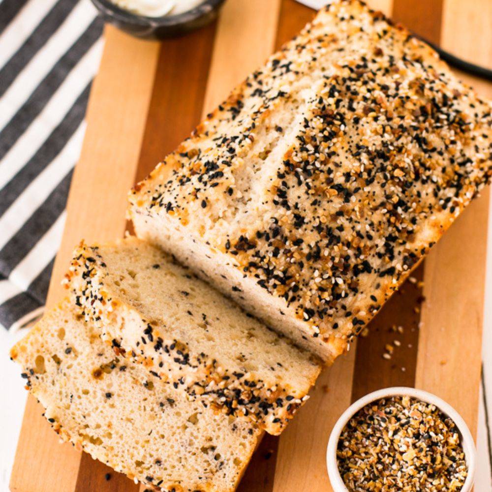 Everything Seasoning Beer Bread