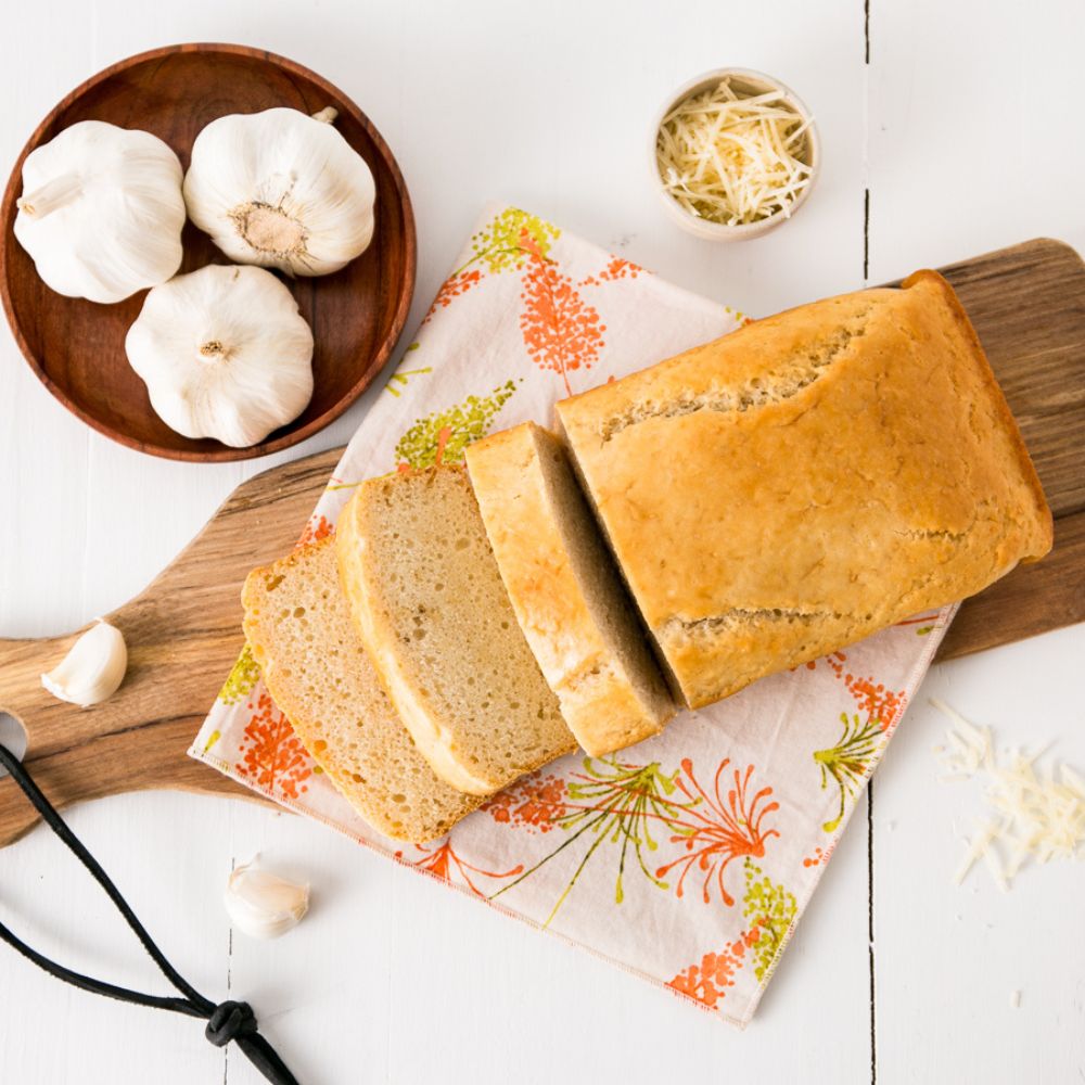 Garlic Parmesan Beer Bread