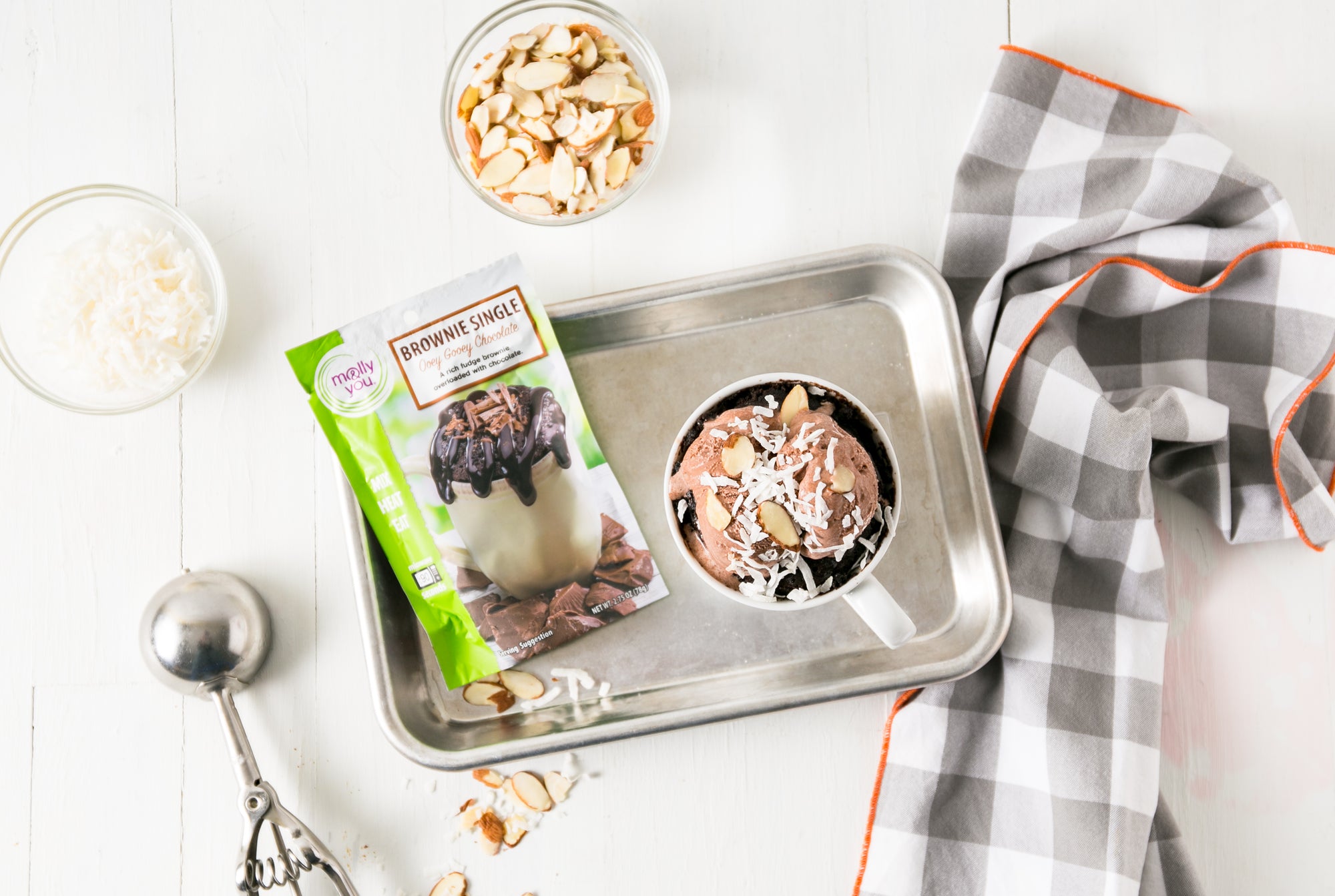 Almond Joy Mug Cake Delight
