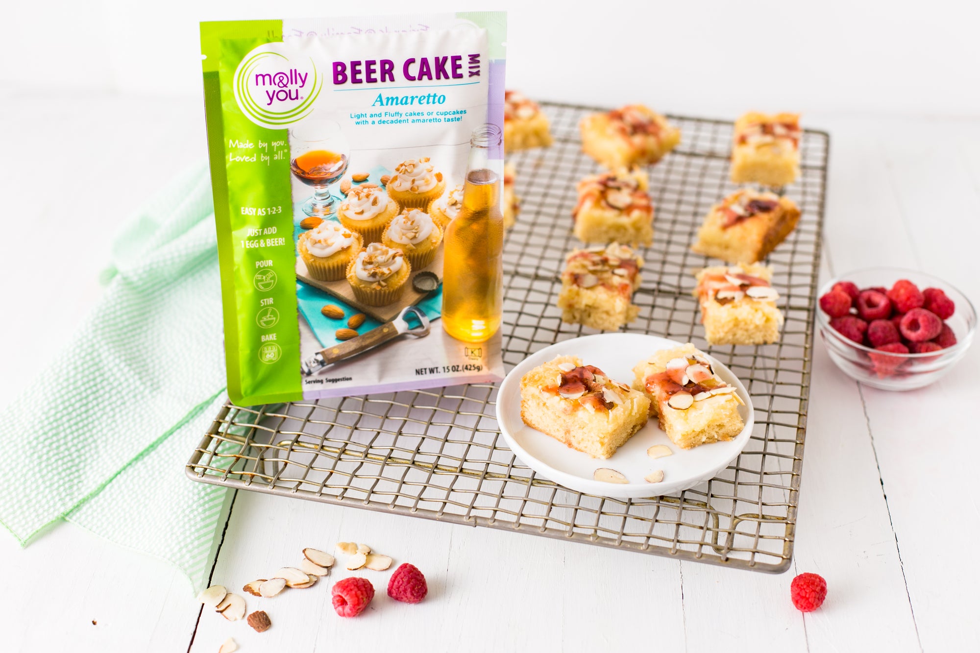 Amaretto Beer Cake Mix