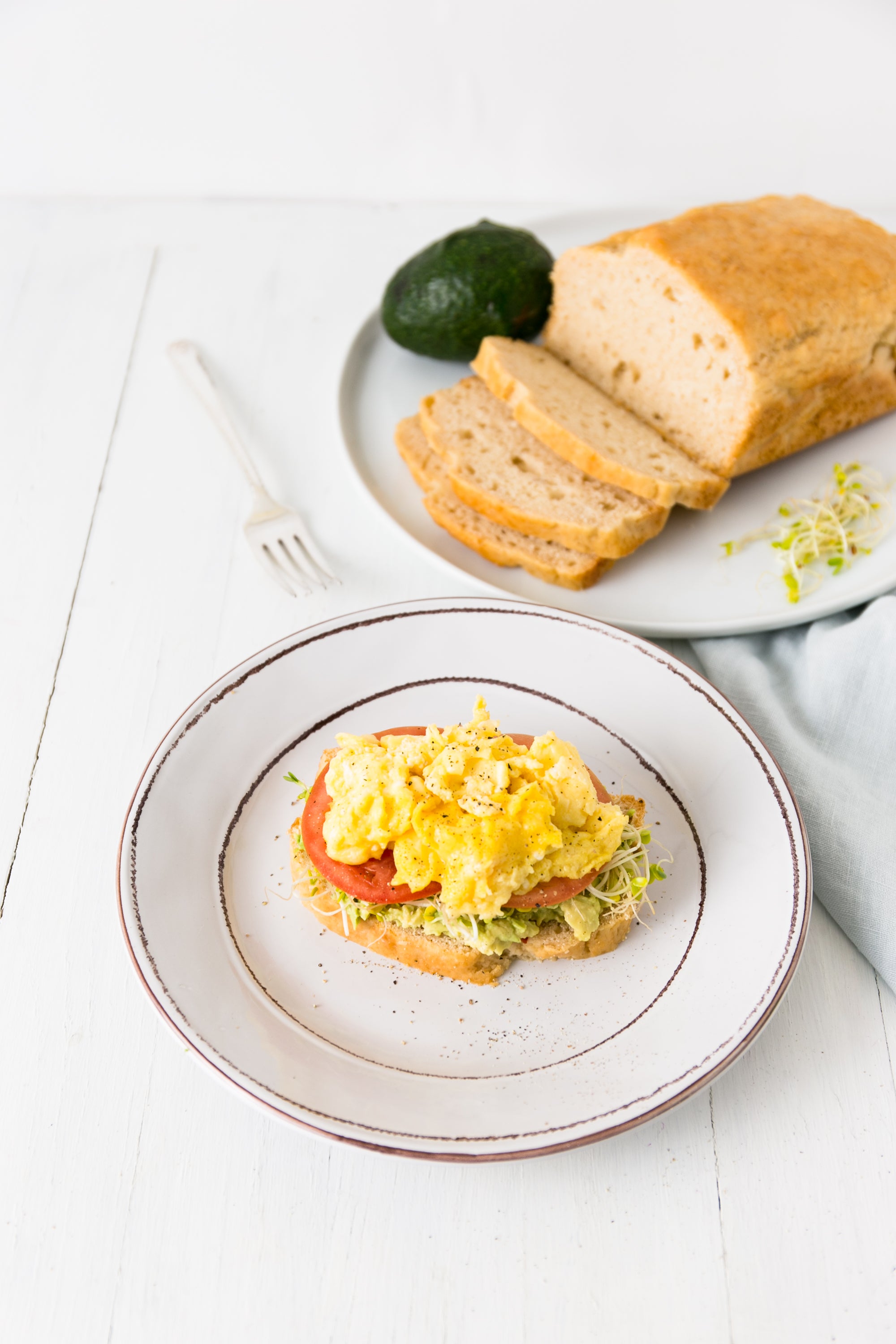 Beer Bread Breakfast Sandwich