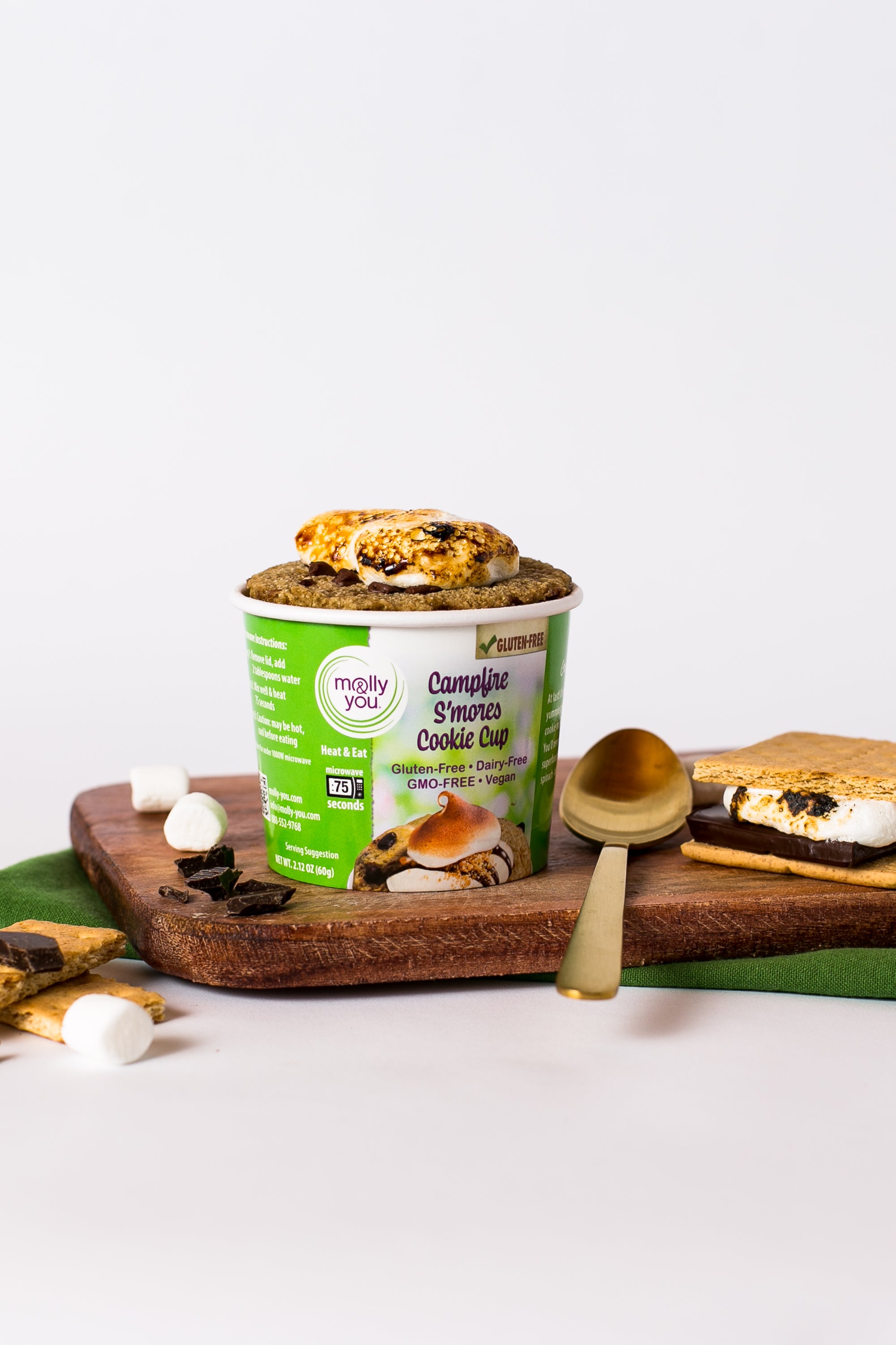 Gluten-Free Campfire S'mores Cookie Cup 3-Pack.