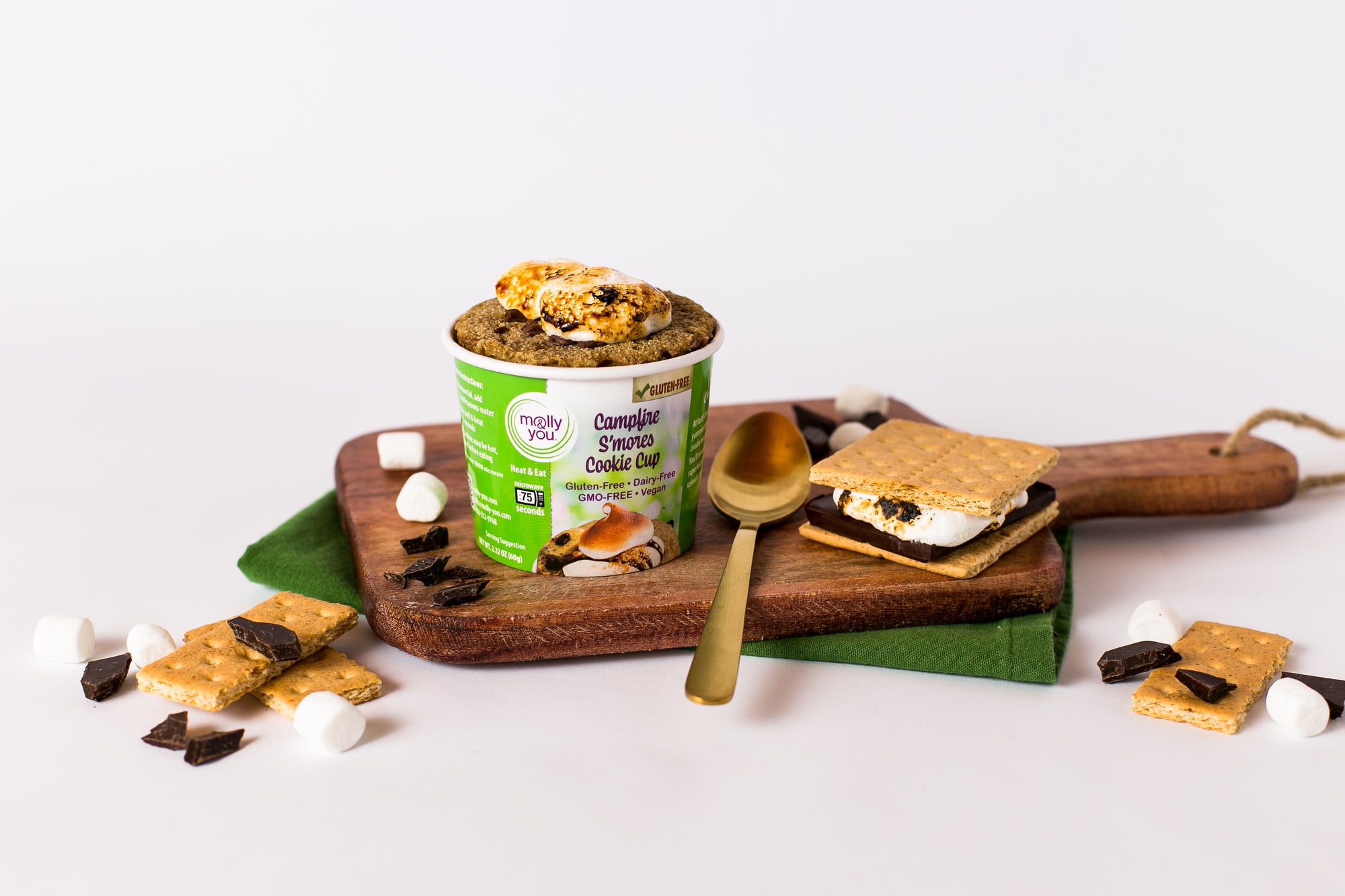 Gluten-Free Campfire S'mores Cookie Cup 3-Pack.