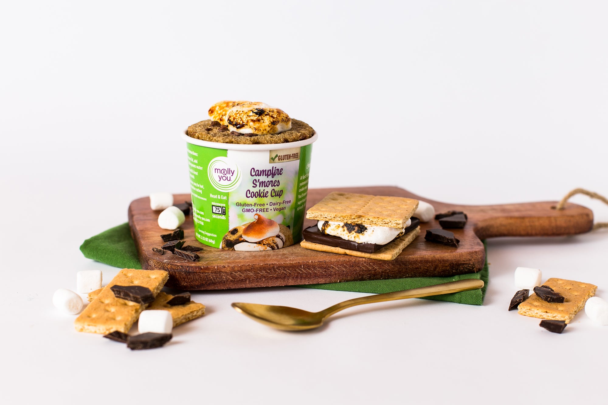 Gluten-Free Campfire S'mores Cookie Cup 3-Pack.