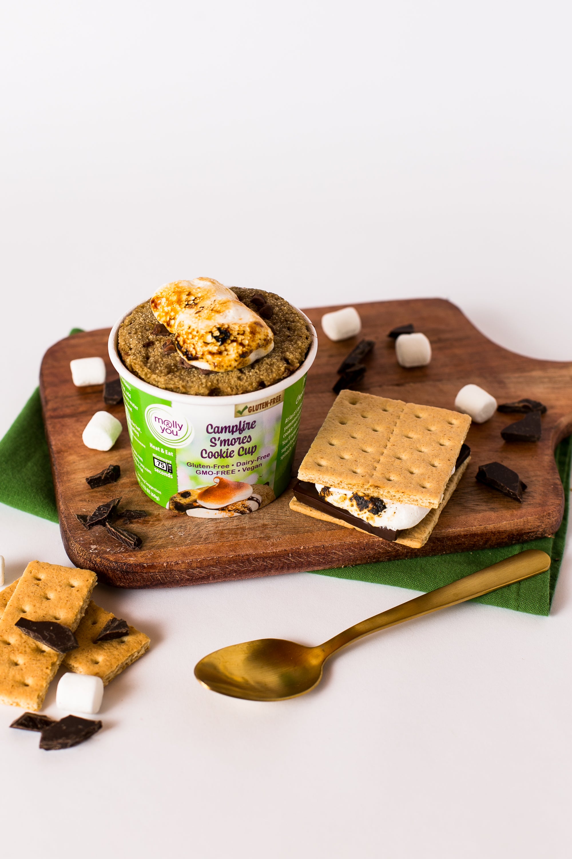 Gluten-Free Campfire S'mores Cookie Cup 3-Pack.