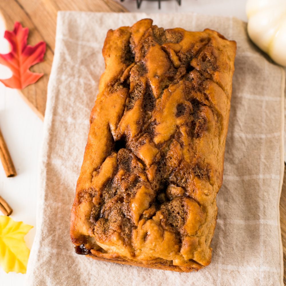 Caramel Apple Beer Bread