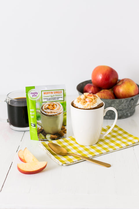 Caramel Apple Mug Cake