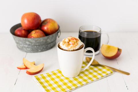 Caramel Apple Mug Cake 