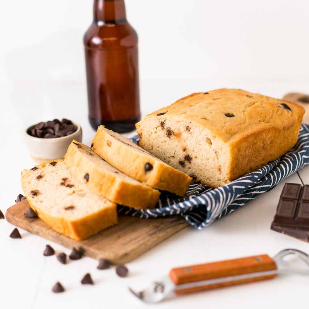 Chocolate Chip Cookie Dough Beer Bread