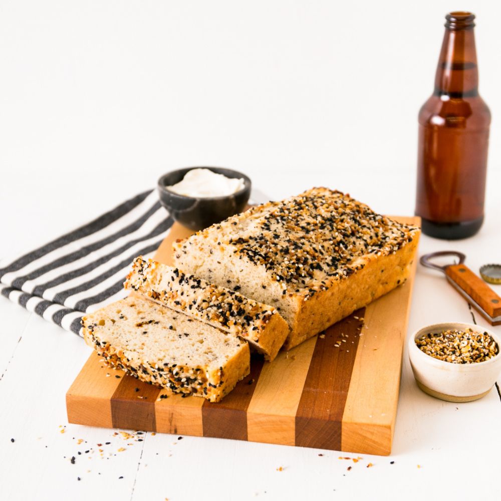 Everything Seasoning Beer Bread