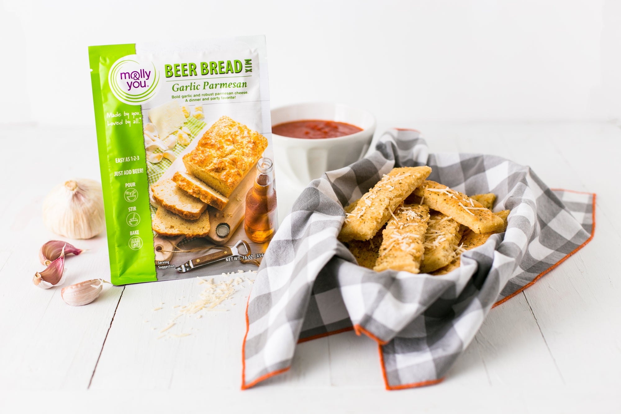 Garlic Parmesan Beer Bread Mix