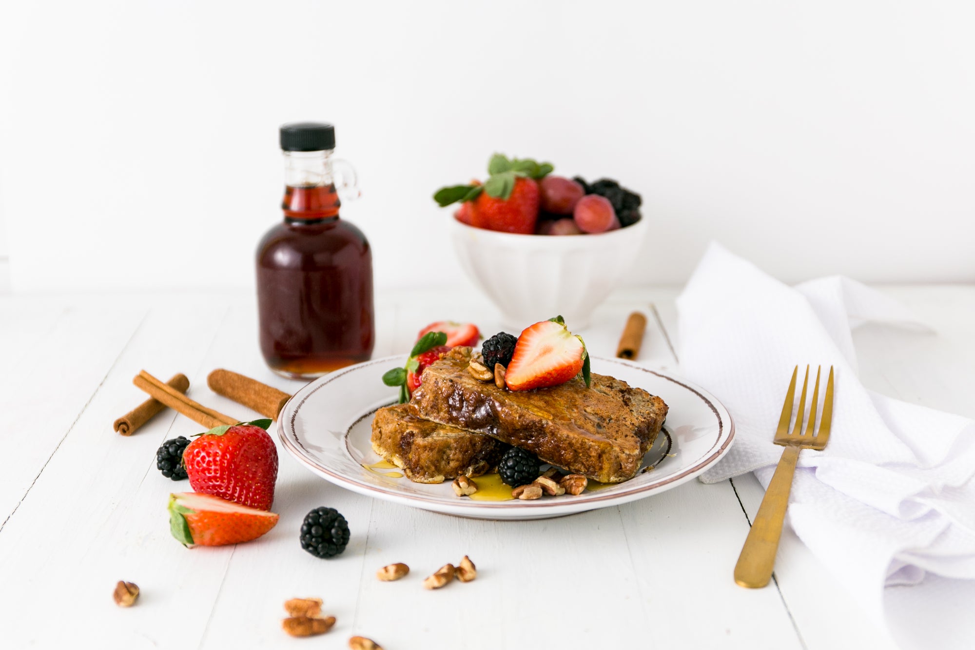 Gluten Free Cinnamon Crumble French Toast