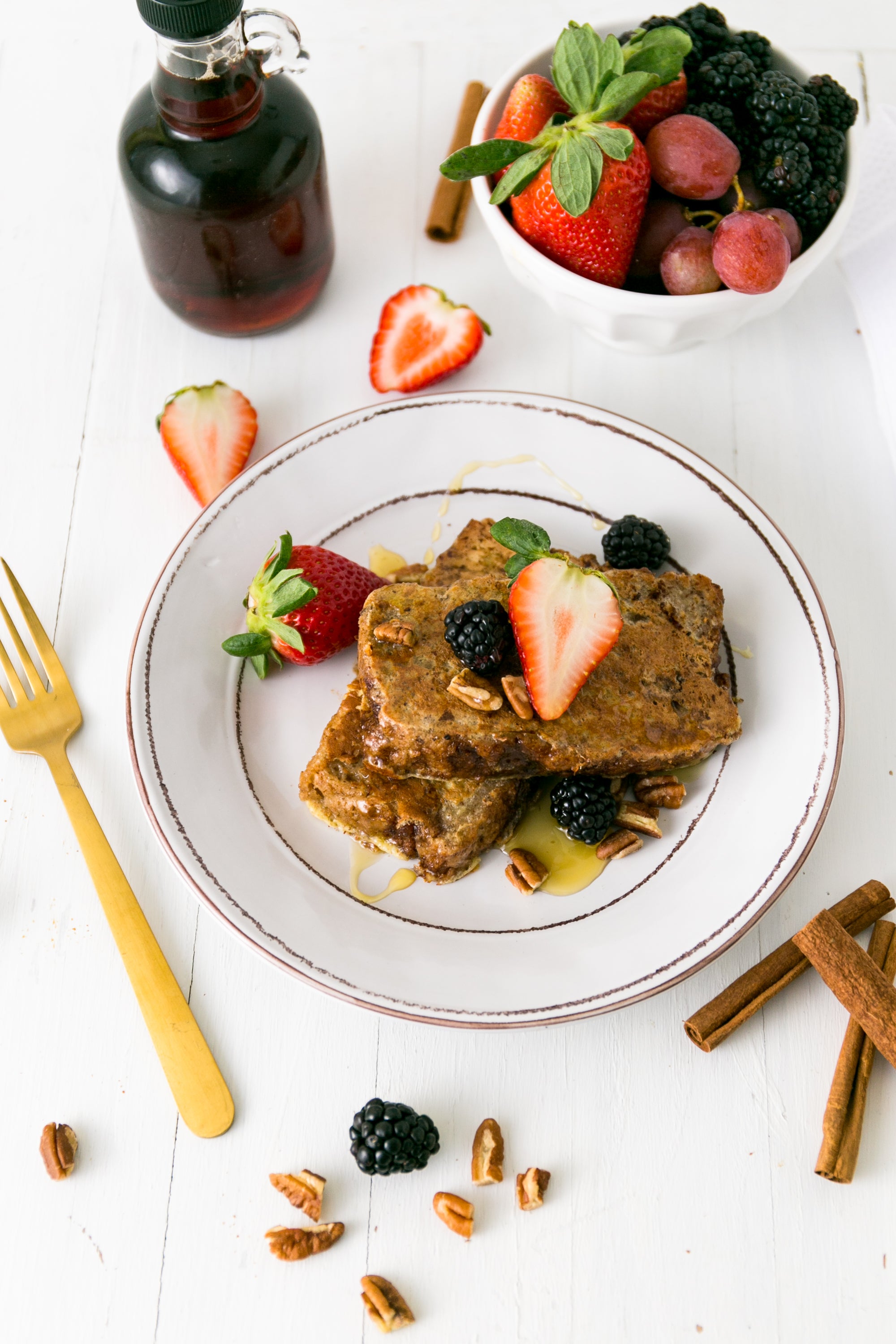 Gluten Free Cinnamon Crumble French Toast