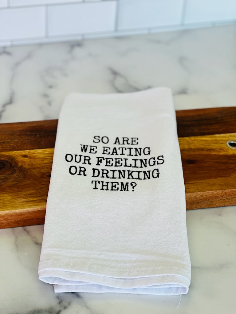 Eating & Drinking Kitchen Towel