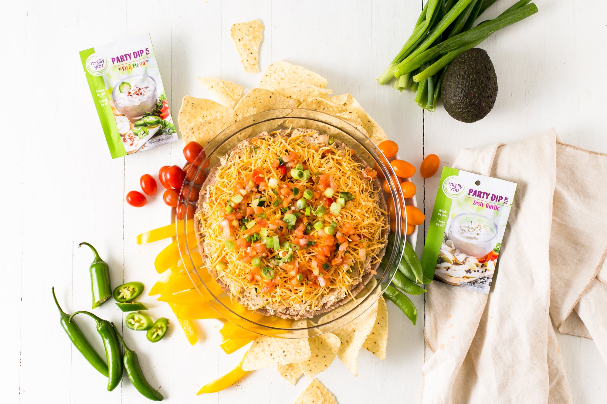 Let's Par-Tay! Bean Dip