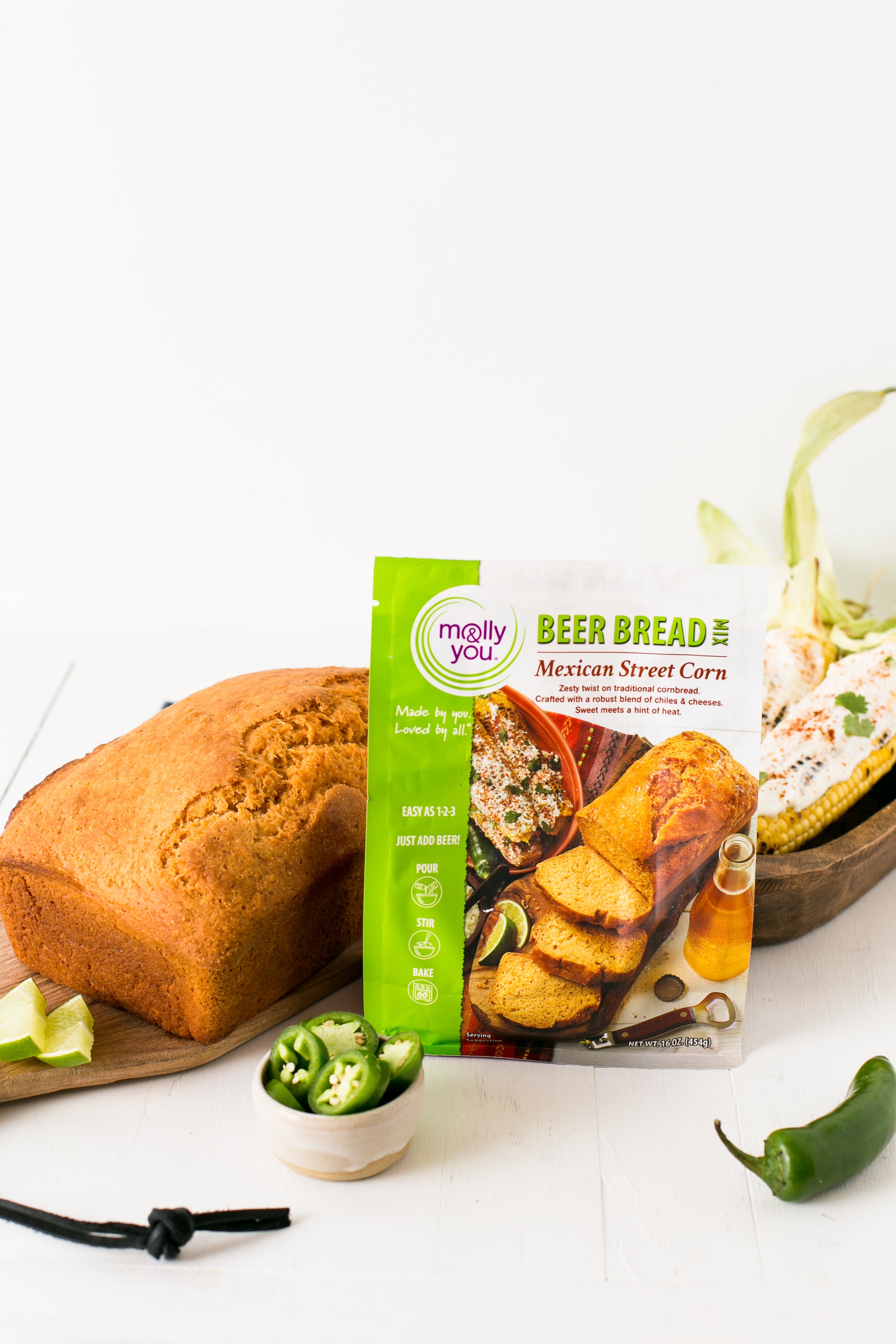 Mexican Street Corn Beer Bread Mix.