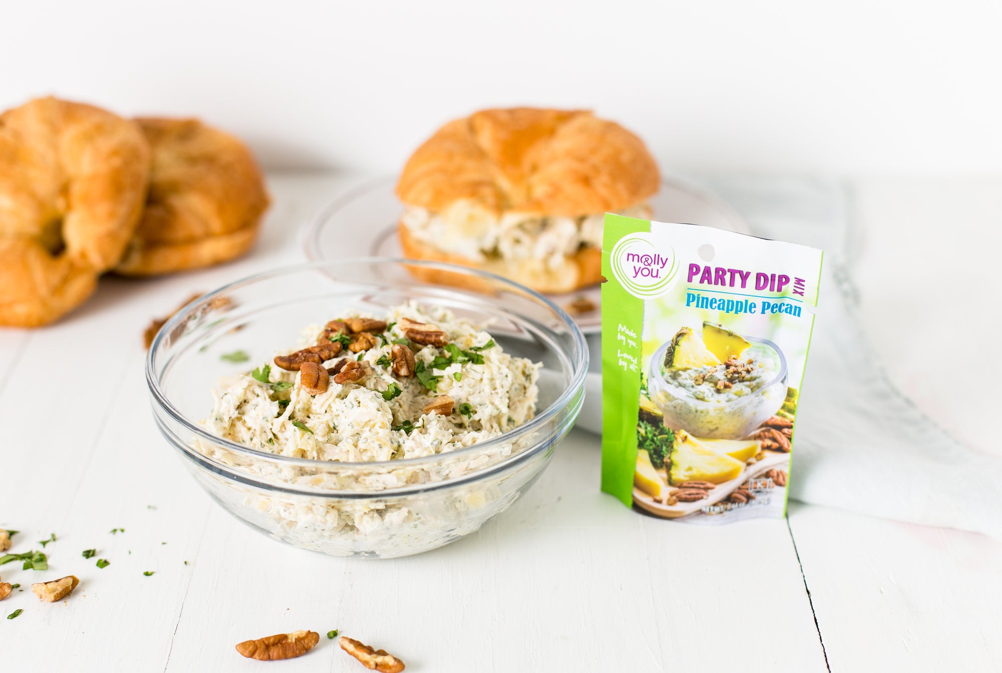 Pineapple Pecan Chicken Salad