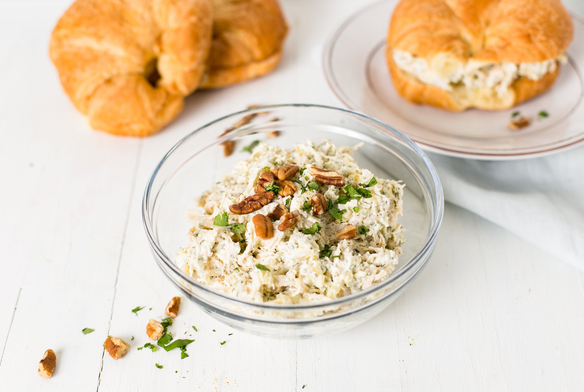 Pineapple Pecan Chicken Salad