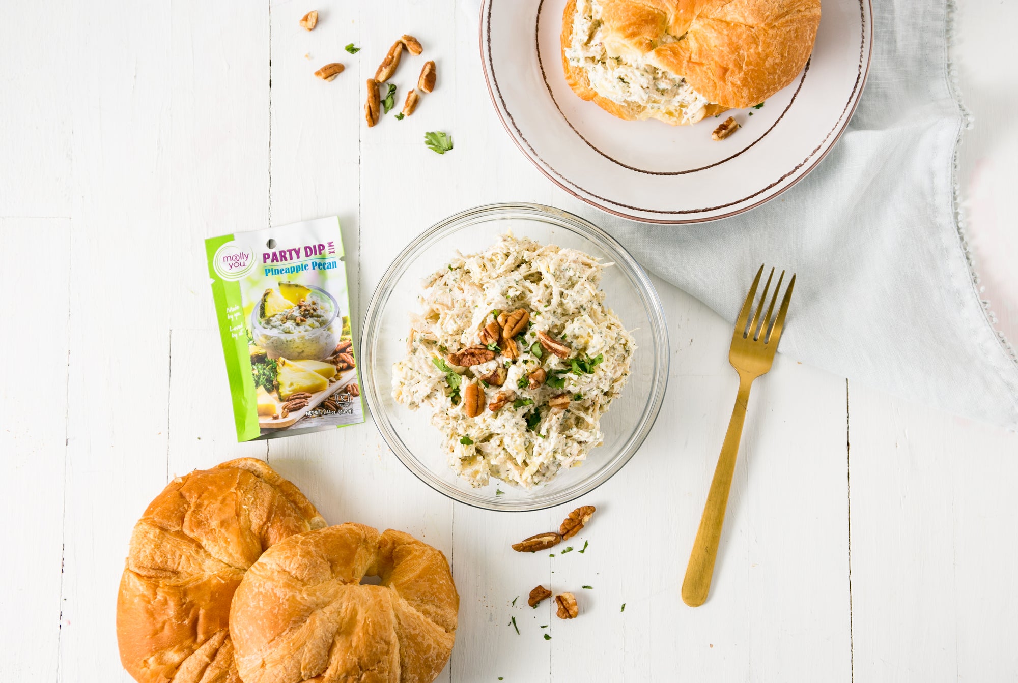 Pineapple Pecan Chicken Salad