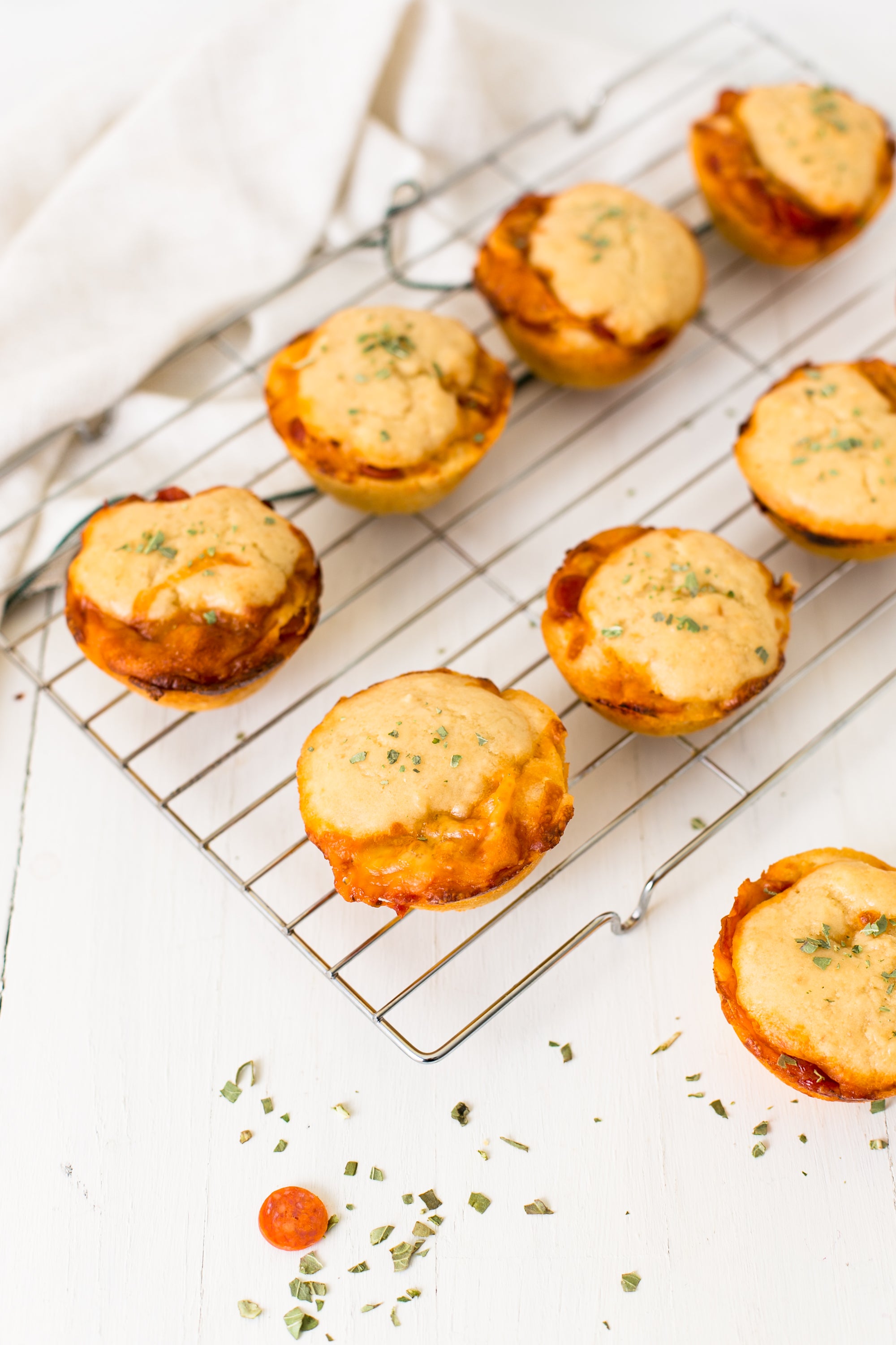 Easy Cheesy Pizza Poppers