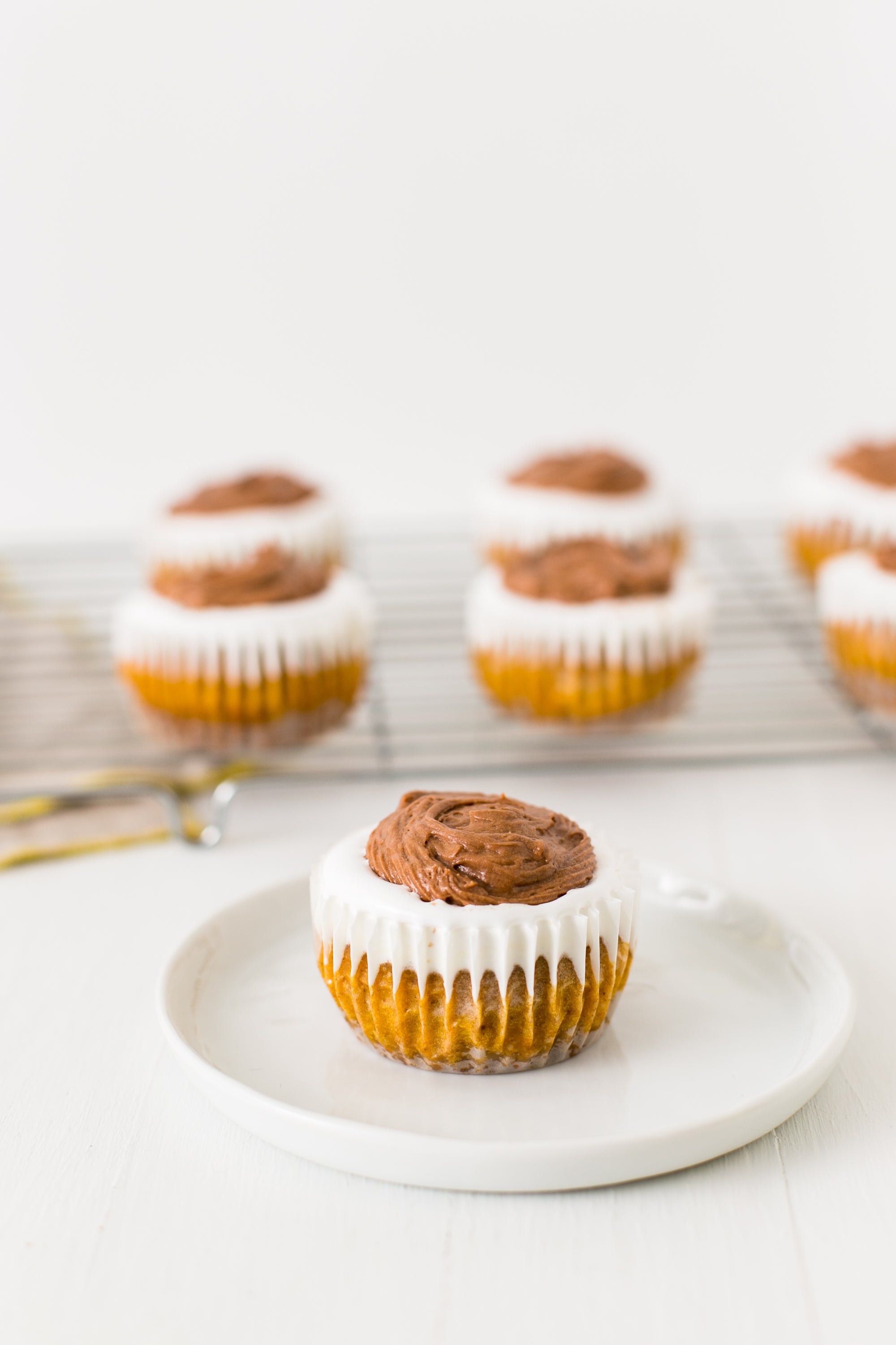 S'more Pumpkin Cakes, Please