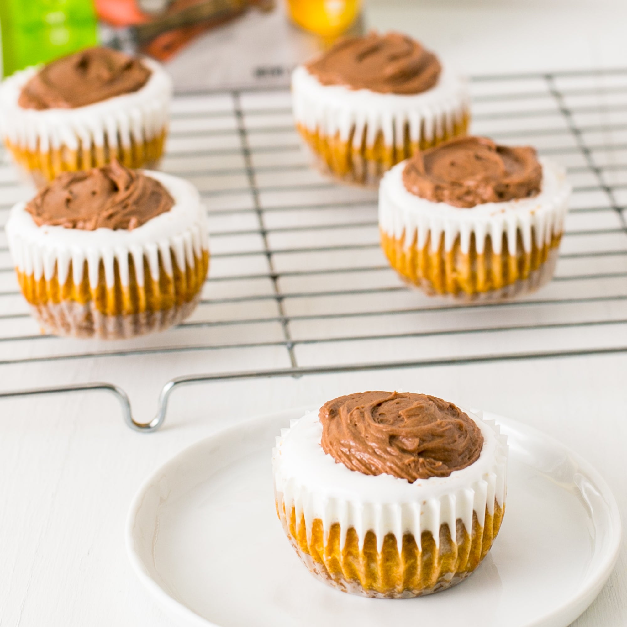 S'more Pumpkin Cakes, Please