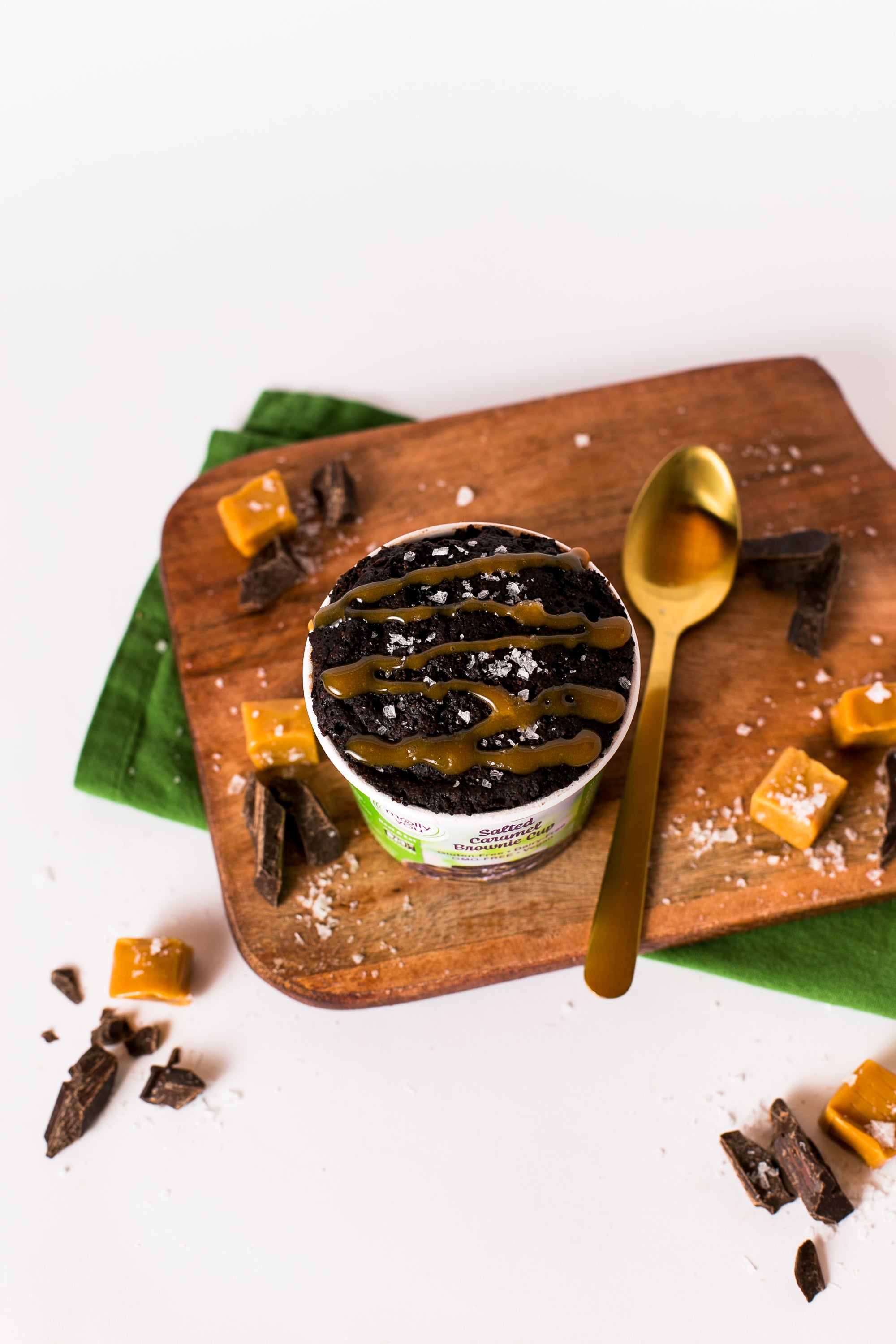Gluten-Free Salted Caramel Brownie Cup 3-Pack