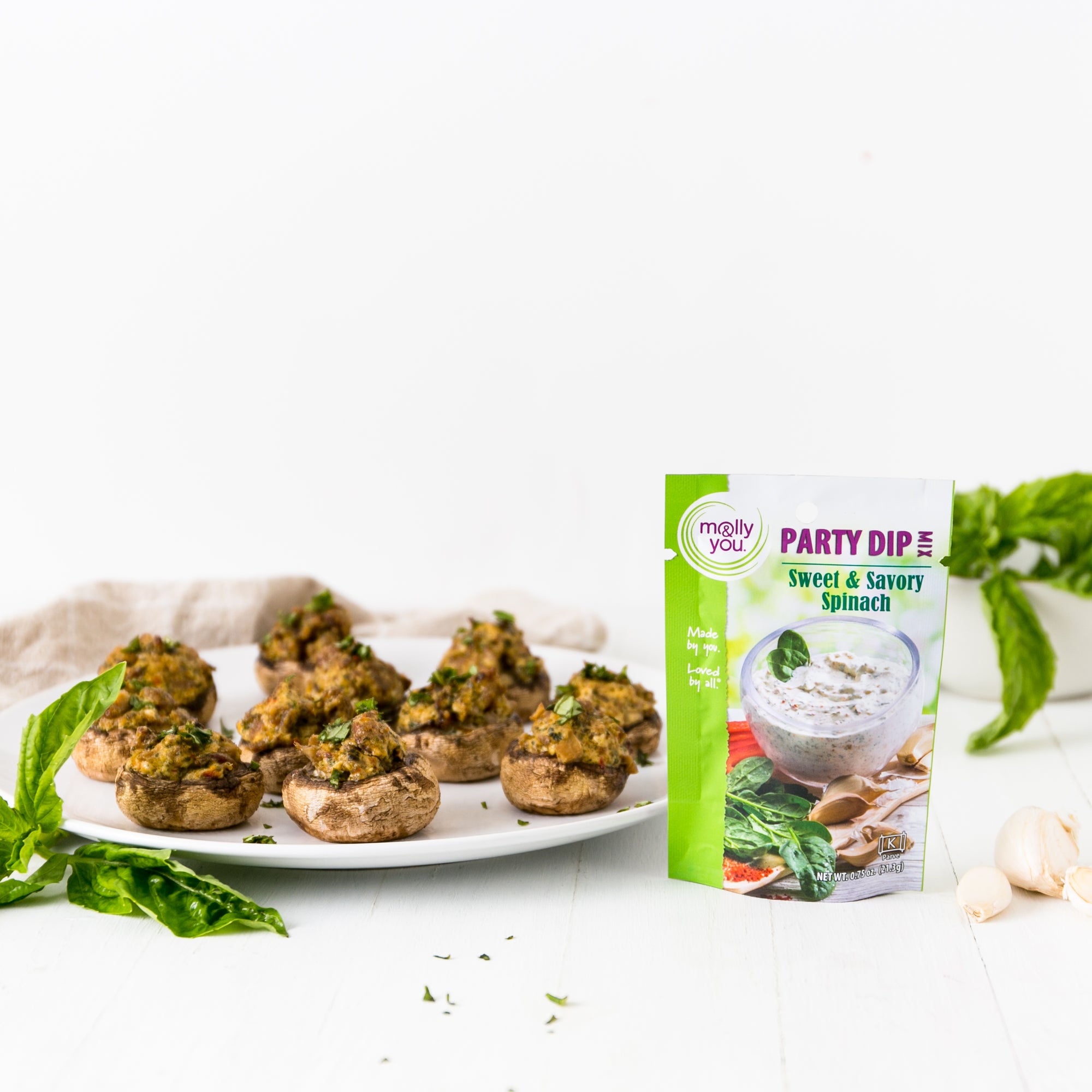 Sweet & Savory Spinach Party Dip Mix 3-Pack