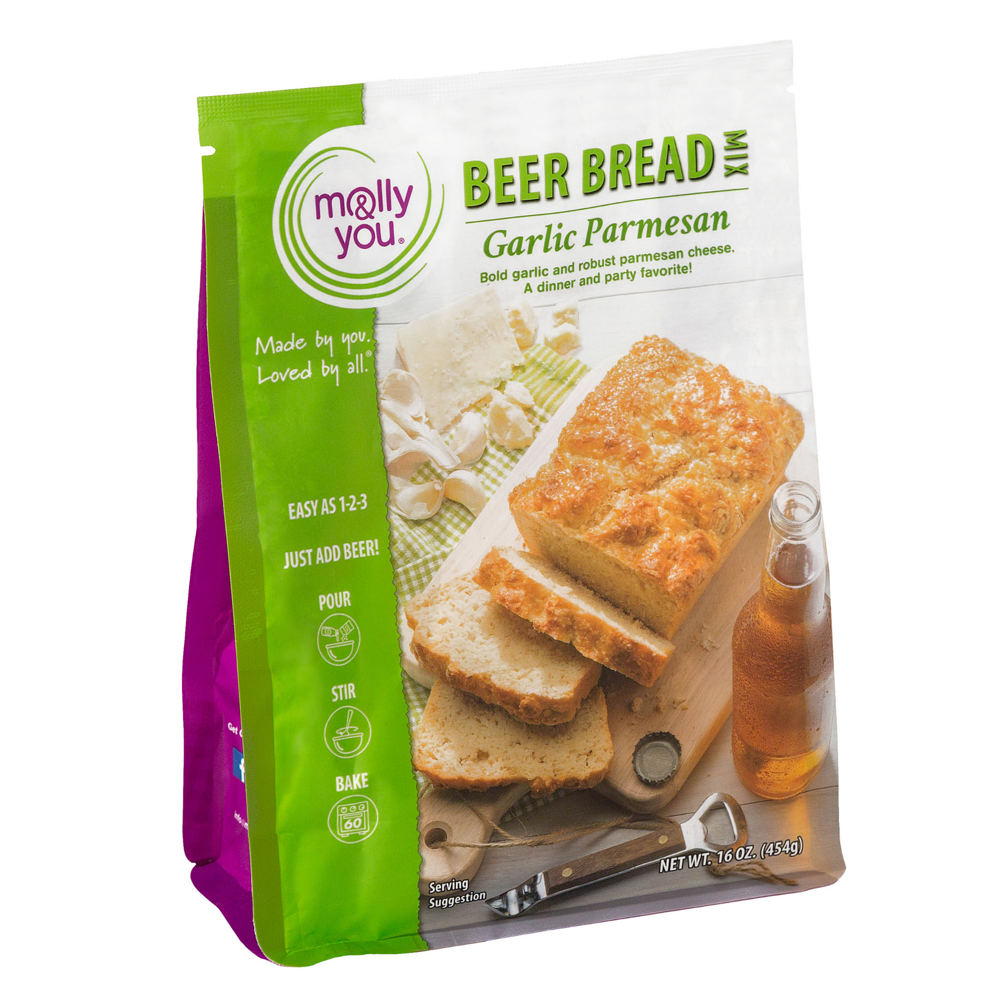 Beer Bread Mix - Garlic Parmesan 