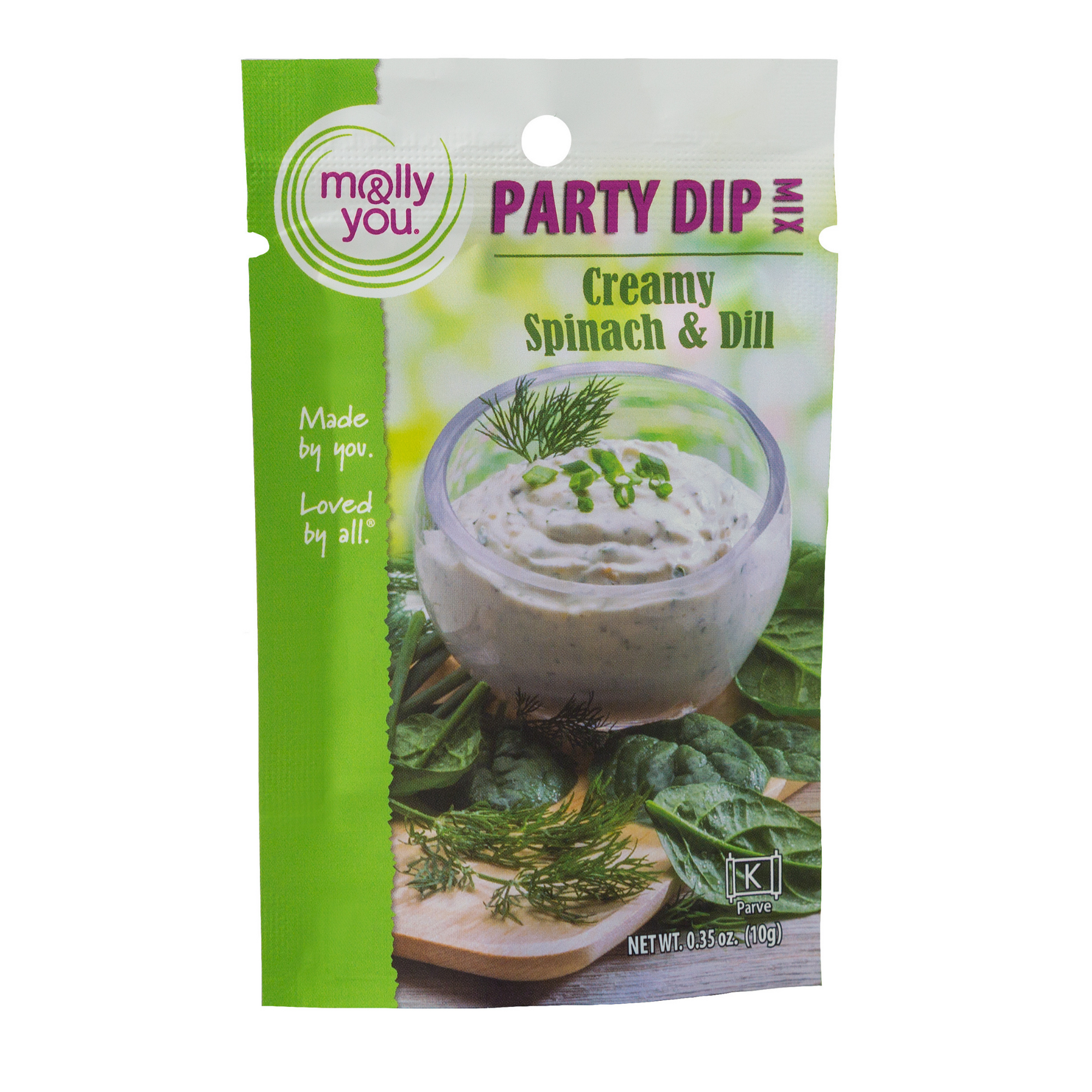 Creamy Spinach & Dill Party Dip Mix