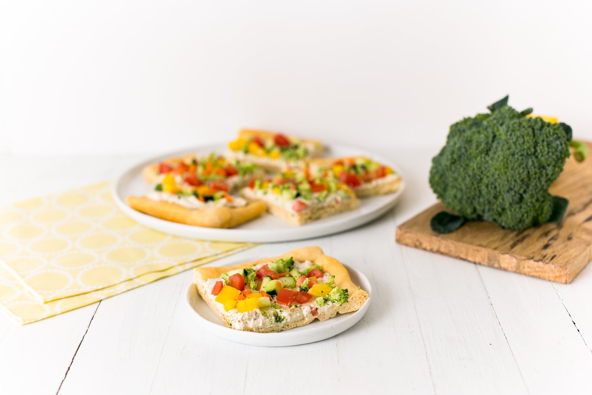 Sweet & Savory Veggie Pizza.