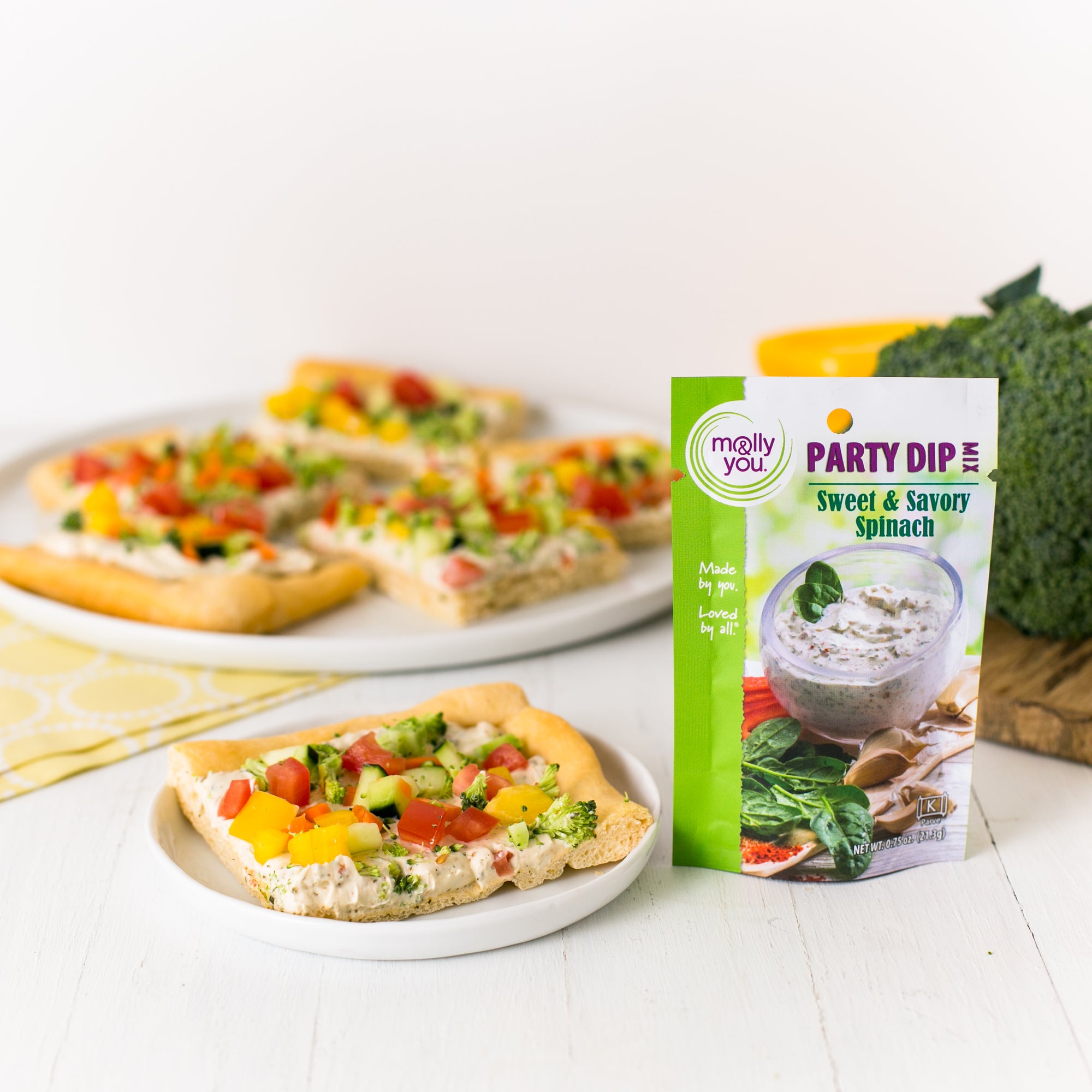 Sweet & Savory Veggie Pizza.