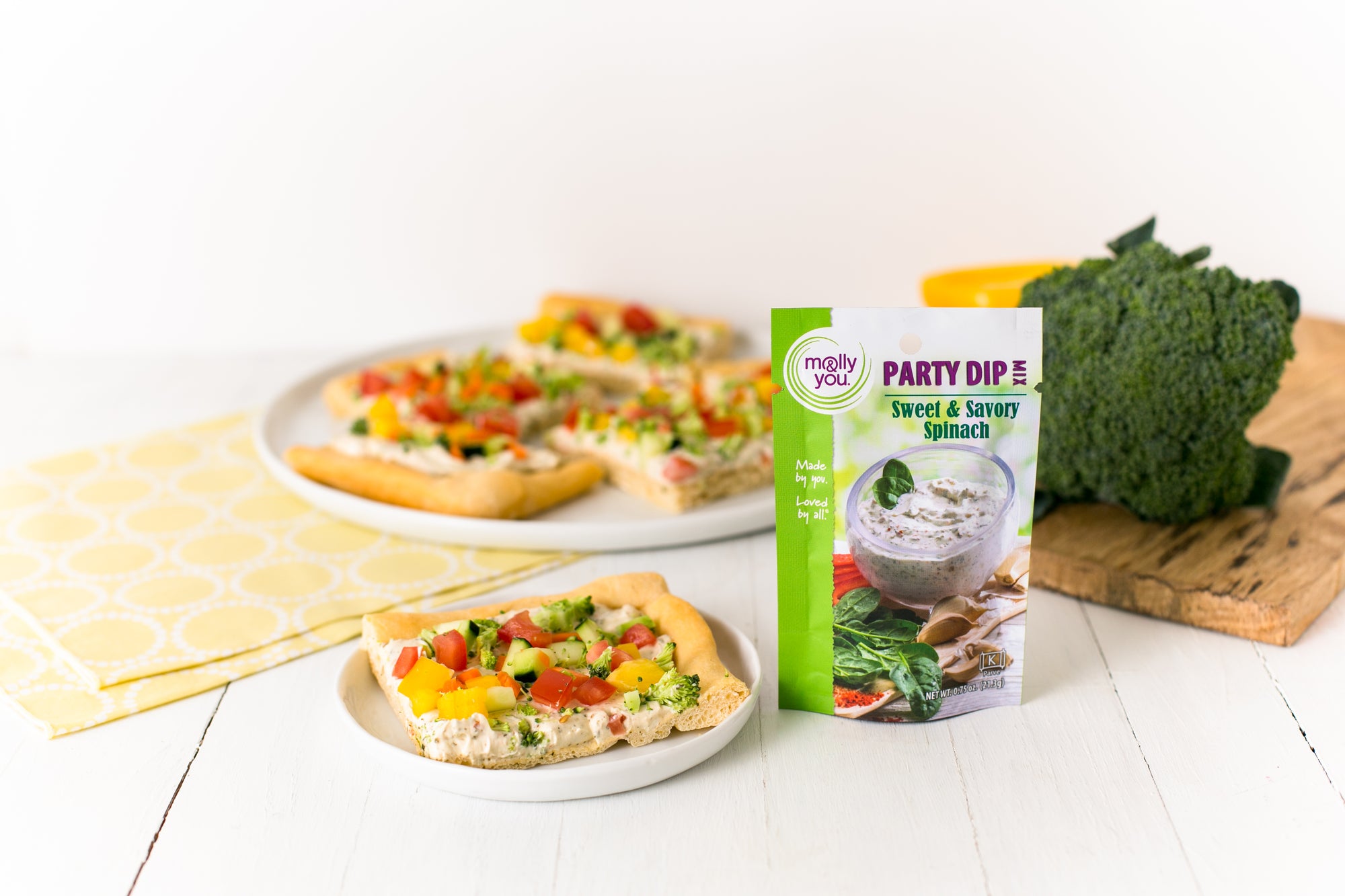 Sweet & Savory Veggie Pizza.