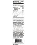 Nutrition Facts Salted Caramel Brownie Single